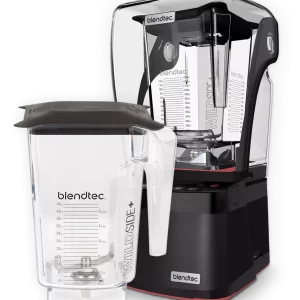 Blendtec® Stealth 885 Blender with Wildside+ Jar in foreground